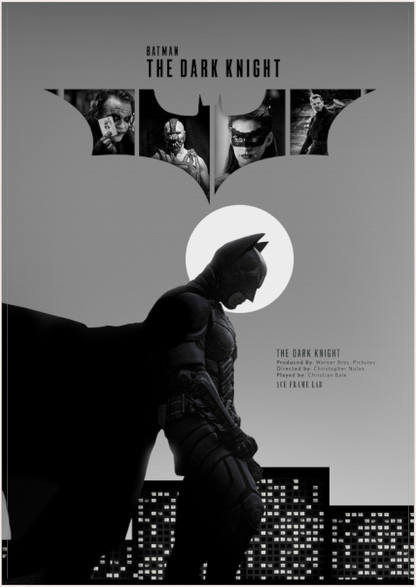 Batman the dark knight poster Thin box frame version