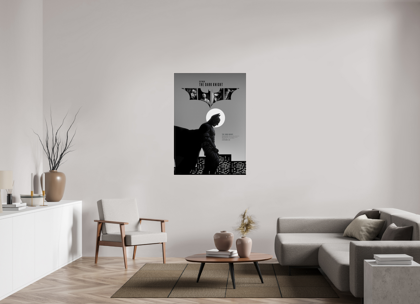 Batman the dark knight poster Thin box frame version