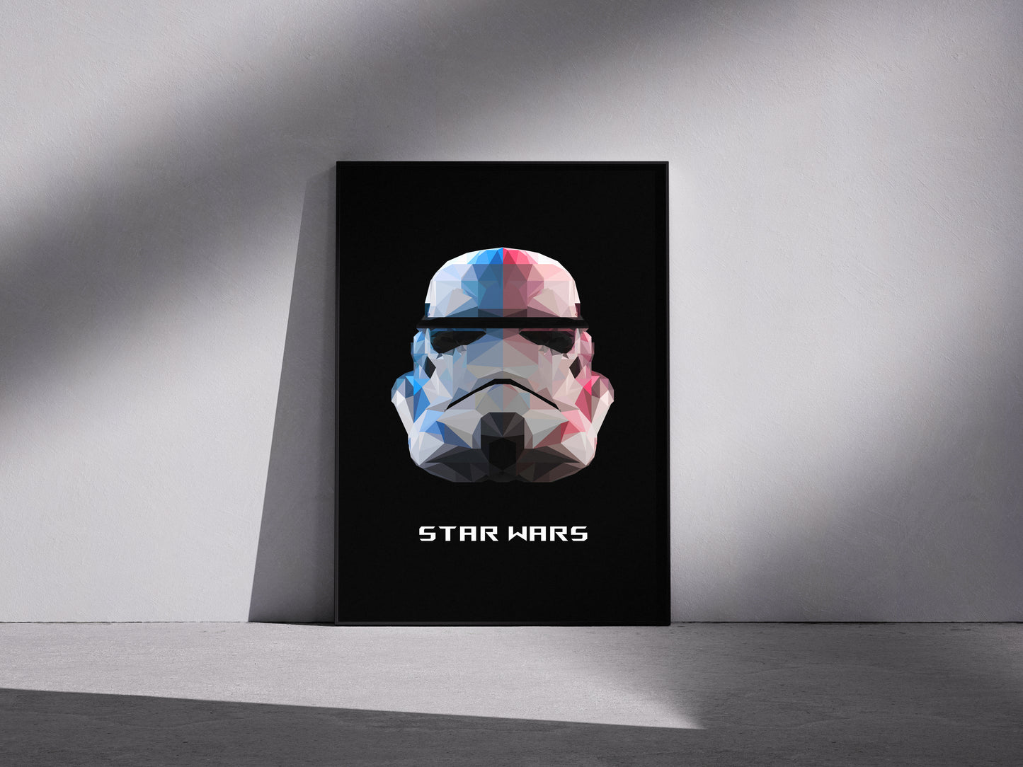 star wars storm trooper Premium Semi-Glossy Paper Wooden Framed Poster