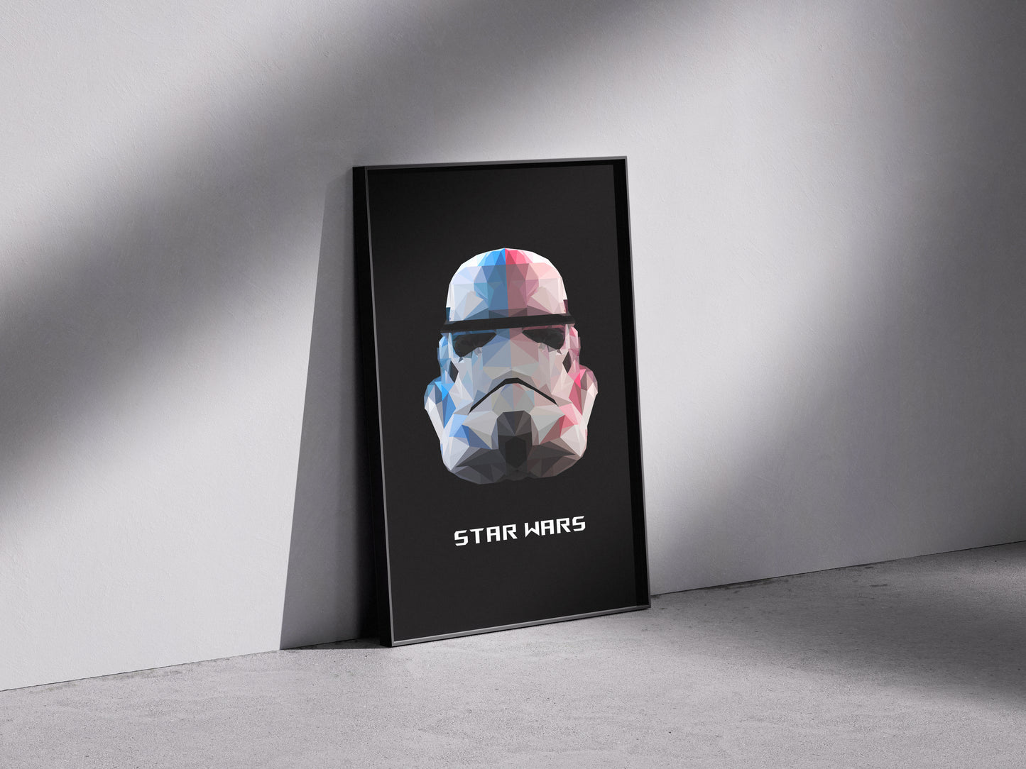 star wars storm trooper Premium Semi-Glossy Paper Wooden Framed Poster
