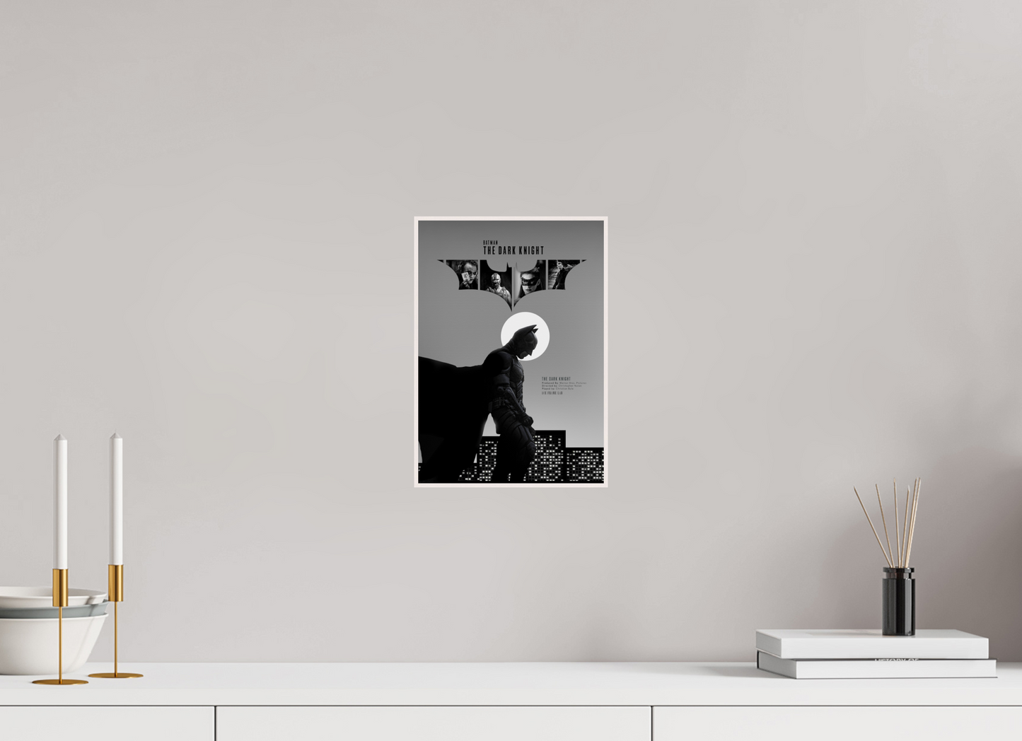 Batman the dark knight poster Thin box frame version