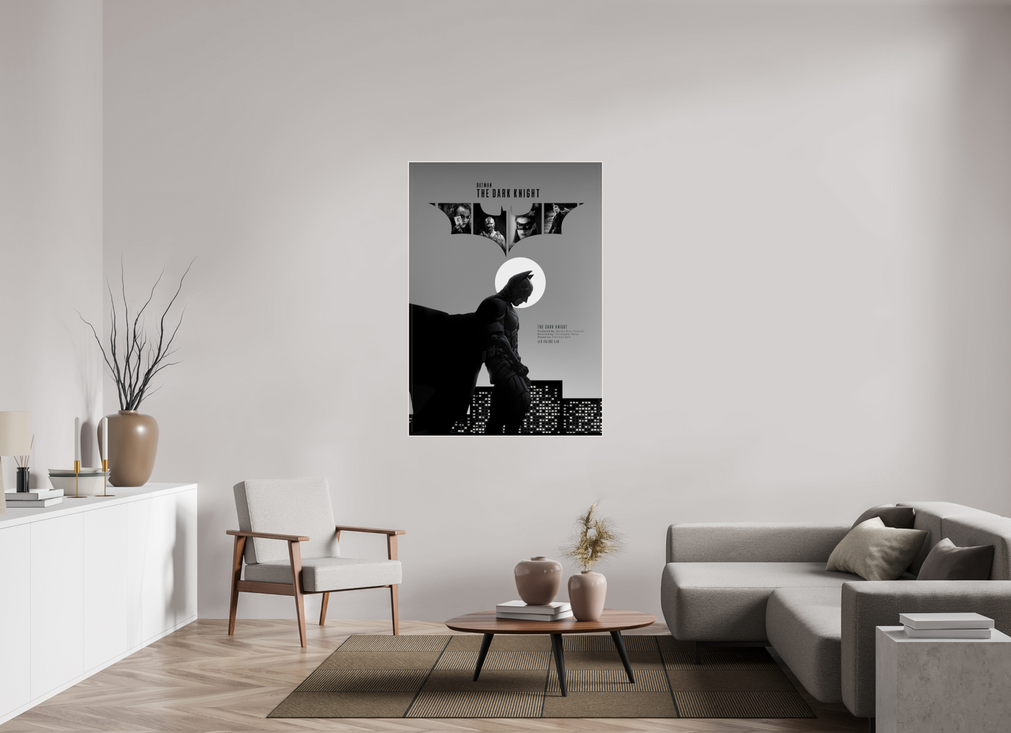 Batman the dark knight poster Thin box frame version