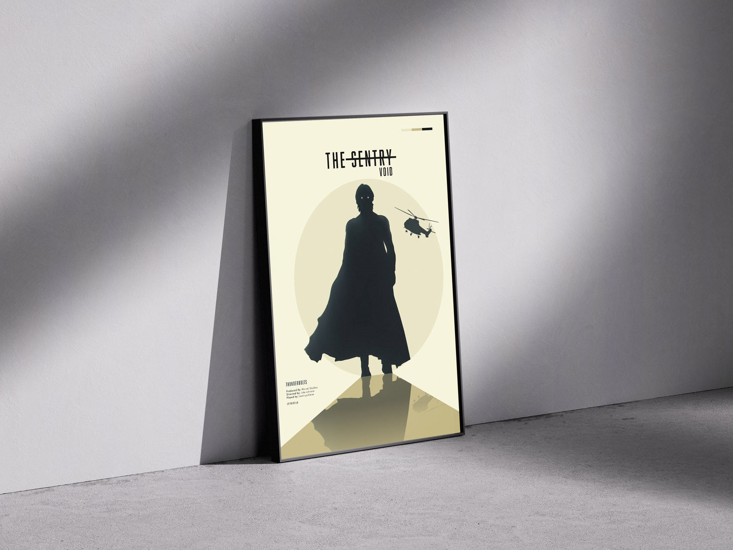The Thunderbolts sentry/void Premium Semi-Glossy Paper Wooden Framed Poster
