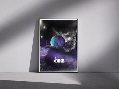 Transformers the Nemesis Premium Semi-Glossy Paper Wooden Framed Poster