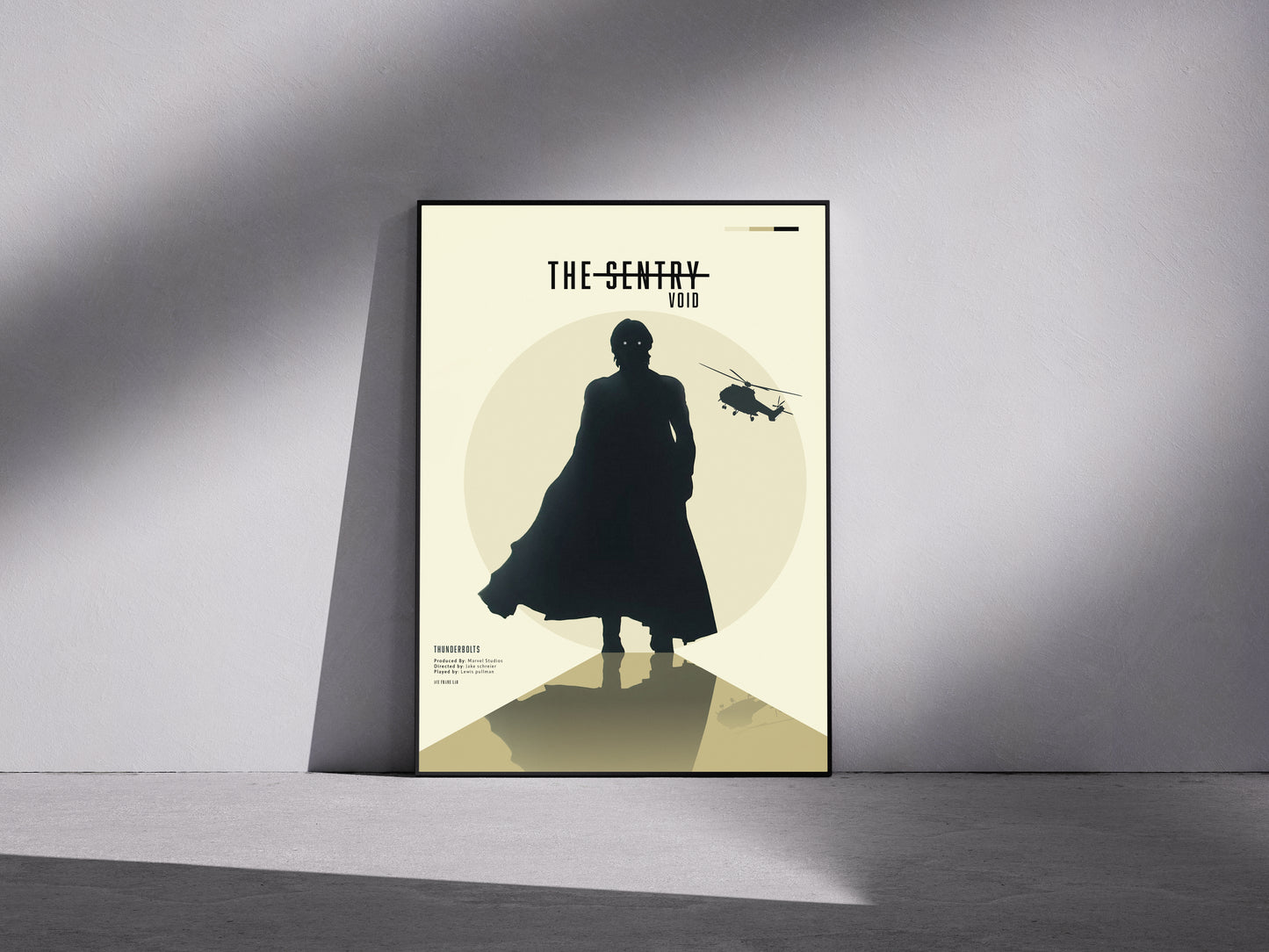 The Thunderbolts sentry/void Premium Semi-Glossy Paper Wooden Framed Poster