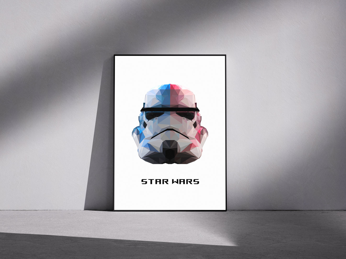 star wars storm trooper Premium Semi-Glossy Paper Wooden Framed Poster