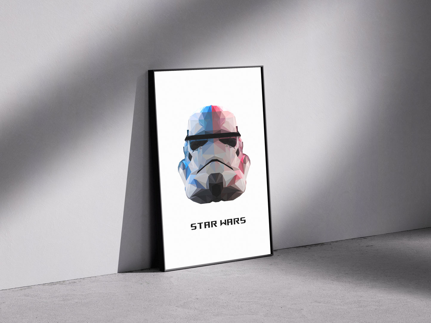 star wars storm trooper Premium Semi-Glossy Paper Wooden Framed Poster