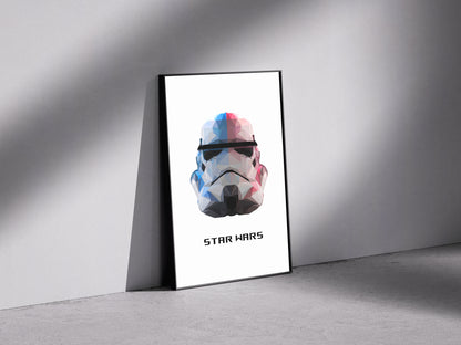 star wars storm trooper Premium Semi-Glossy Paper Wooden Framed Poster
