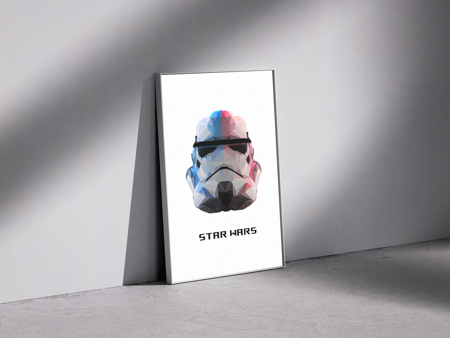 star wars storm trooper Premium Semi-Glossy Paper Wooden Framed Poster